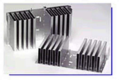 Consumer Electronics Fin Heat Sink Assembly